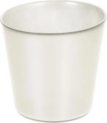 Produktbild von INNA-Glas Maxi Teelichtglas Alena Shiny, Silber glänzend, 9 cm, Ø 10 cm - Kerzenglas