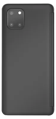 Zdjęcie produktu dla Samsung, Anymode Etui z klapką imitujące skórę do Galaxy Note 10 Lite, czarne