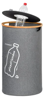 Productafbeelding van Verzamelcontainer voor statiegeldflessen - Met invoeropening - Geschikt voor de keuken - 30 liter