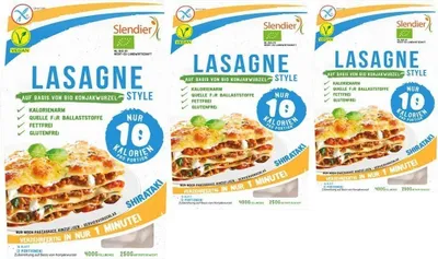 Produktbild von Slendier Basische Konjak Lasagne - Shirataki (6er Pack - )