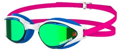 Produktbild von Swans Sr-81m Mit Paf Schwimmbrille Mit Spiegelglas Rosa  Rosa One Size