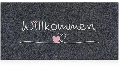 Immagine prodotto di Tappetino per interni ed esterni, 120 x 45 cm, grigio, antiscivolo, assorbente