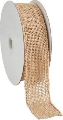 Produktbild von VBS Juteband mit Drahtkanten, B 3,5 cm, 9 m