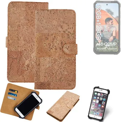 Produktbild von K-S-Trade Hülle kompatibel mit iiiF150 Air1 Pro  Kork Handyhülle Cover  Schutzhülle TPU Case Bumper in Hellbraun, (1x)