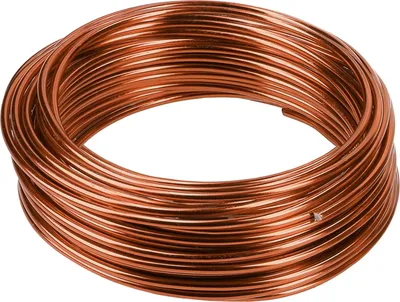 Immagine prodotto di 10m metri di filo artigianale 3mm, filo di alluminio per gioielli filo decorativo filo di alluminio filo inossidabile in marrone
