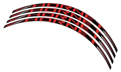 Produktbild von PUIG 5125R Rim Strips  passend fuer UNIVERSAL UNIVERSAL Rot