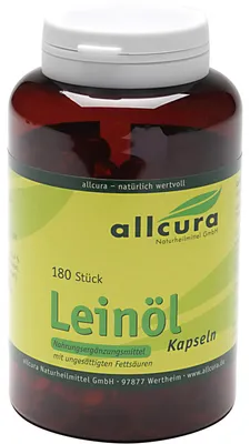 Immagine prodotto di Capsule di olio di lino 180 pz