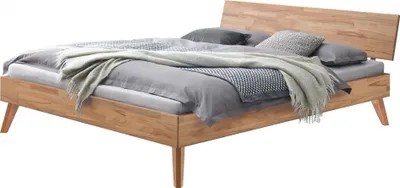 Produktbild von HASENA Trento Bett Ancona 25 Kernbuche massiv 100x200