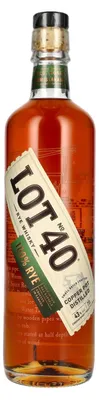 Produktbild von LOT No. 40 Canadian Rye Whisky 43% Vol. 0,7l