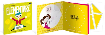 Produktbild von Malbuch 21X21 16 Seiten mit Aufklebern „Mein erstes ABC – Formen“