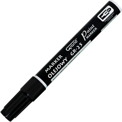 Immagine prodotto di Marcatore a olio Grand GR-25 nero 1 pz