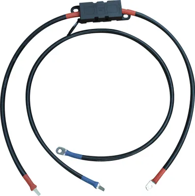 Produktbild von enjoy solar® Batterieanschlusskabel 1 m, 35 mm², mit Hochlast-Sicherungshalter, für Laderegler zur Batterie, 0% MwSt.