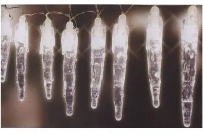 Image de Guirlande lumineuse en forme de cône de glace 10 mini-lumières