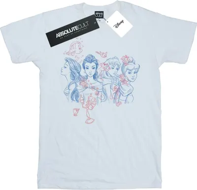Produktbild von Disney - T-Shirt für Damen BI42922 (3XL) (Weiß)