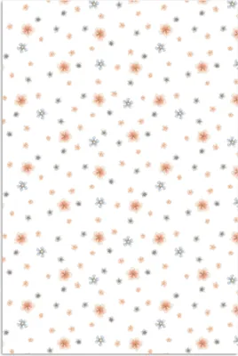 Produktbild von MuchoWow® Poster Blumen - Pastell - Collage 120x180 cm - Kunstposter