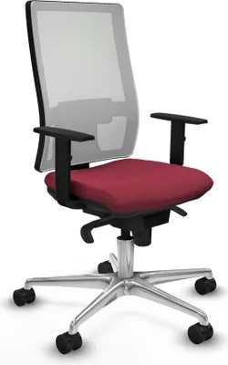 Produktbild von Bürostuhl Horna Piqueras y Crespo 1D086N0 Granatrot