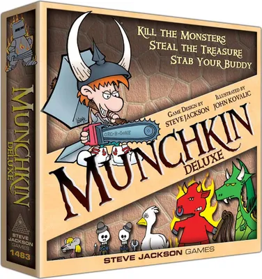 Zdjęcie produktu dla Munchkin Deluxe - Gra planszowa - Edycja ENG