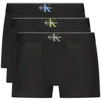 Produktbild von Calvin Klein LV00NB4472GUV, Erwachsener, Männlich, Schwarz, Blau, Grau, Indonesisch, 3 Stück(e), Baumwolle, Elasthan
