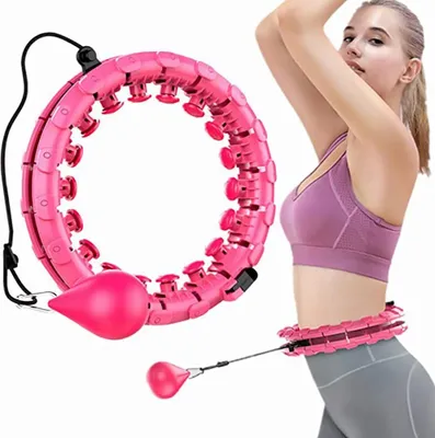 Produktbild von Trainingsring Hula-Hoop-Reifen, Vers 24 einstellbare Massage Gewichtsverlust