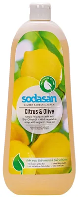 Produktbild von SODASAN Flüssigseife Liquid Citrus-Olive 1 Liter Pflanzenseife