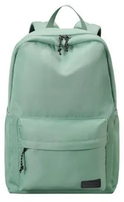 Produktbild von Leichter Schulrucksack 20L Herren Damen Grün Casual Rucksack Laptopfach 15,6 Zoll