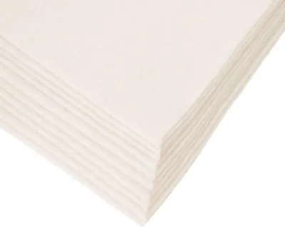 Produktbild von Bastelfilz Bögen 10er-Pack flex Filz A4, Stärke 1,5-2mm, Filzplatte, 50 Farben