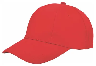 Productafbeelding van Benza - Luxe Turned Brushed Baseball Cap Baseballcap - Rood