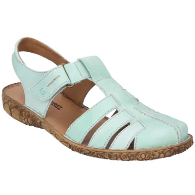 Produktbild von Josef Seibel Damen Leder Sandalen geschlossen 79548-258 Rosalie 48, Größe:42 EU, Farbe:Grün