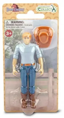 Productafbeelding van Collecta, paardrijder met cowboyhoed, voor kinderen, maat: one size