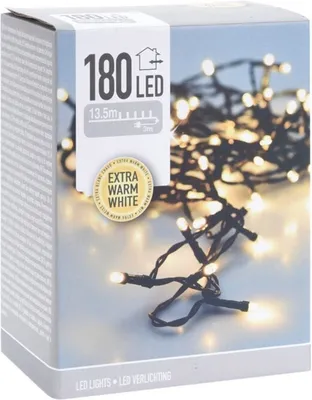 Obrázok produktu pre Osvetlenie 180LED 13,5M Extra Wam White - IP44
