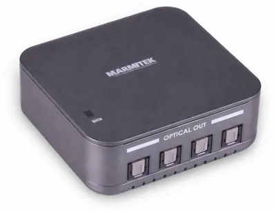 Productafbeelding van Toslink splitter 1 in 4 uit optische audio