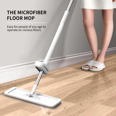 Produktbild von Mop, mop z mikrovlákna, mop na dřevěné podlahy