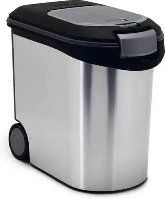 Obrázek produktu pro Kontejner na krmivo pro zvířata s prodyšným víkem pro různé druhy