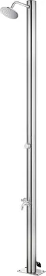 Immagine prodotto di Maison Exclusive - Doccia da giardino 215 cm in acciaio inossidabile
