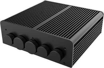 Produktbild von Akasa A-NUC56-M1B Computer-Gehäuse Ultra Small Form Factor (USFF) Schwarz (A-NUC56-M1B)