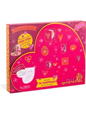 Produktbild von Our Generation - Adventskalender Puppen Accessoires 24 Überraschungen