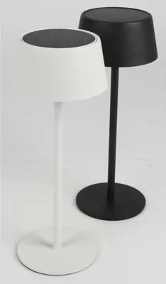 Produktbild von Solar Tischleuchte ca. Ø 11 × H 31 cm – dekorative Solarlampe für Balkon Terrasse und Garten kabellos stimmungsvolle Beleuchtung