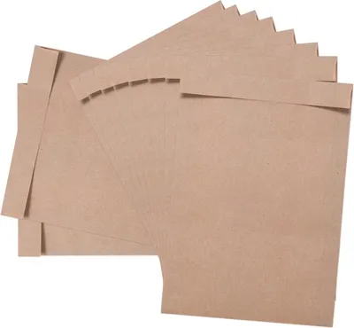 Image de Petits sacs en papier 16 x 23 cm - Sacs en papier kraft brun naturel