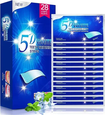 Miglior Strisce 2025 Sbiancanti Denti - Teeth Whitening Strips - Diamond Italia - Foto 3