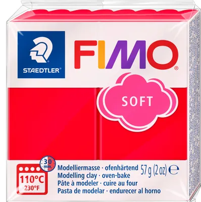 Immagine prodotto di Pasta polimerica FIMO Soft 57 g - Rosso Indiano