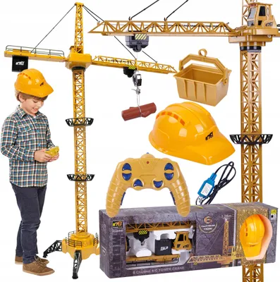 Produktbild von Ferngesteuerter Baukran 128 cm mit Geräuschen und Akku GOTEL 62