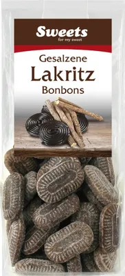 Obrázek produktu pro Odenwälder slané lékořicové bonbony s badyánovým olejem a lékořicí 125g