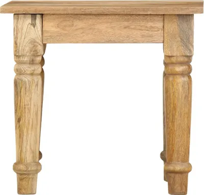 Immagine prodotto di Tavolino di Servizio 43x43x40 cm Legno Massello di Mango