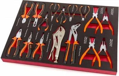 Produktbild von HBM 16 Delige Tangenset für Werkstattwagen