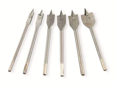 Produktbild von TOOLTECH Flachfräsbohrer-Satz, 10...25 mm, 6-teilig