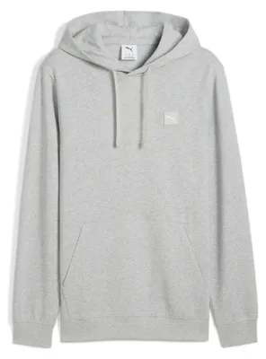 Produktbild von Puma Elevated Kapuzenpullover Herren mit Kägurutaschen, Größe:XL, Farbe:Grau