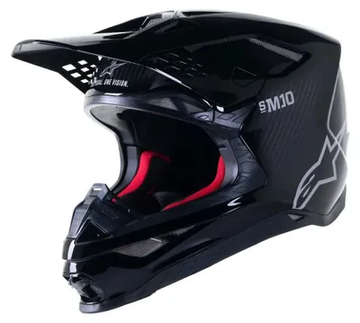 Produktbild von Alpinestars Supertech S-m10 Ece22.06 Offroad-helm Schwarz M Schwarz M