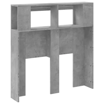 Produktbild von LED-Kopfteil Betongrau 100x18,5x103,5 cm Holzwerkstoff