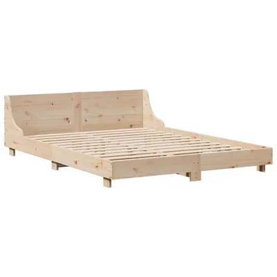 Obrázek produktu pro Postel bez matrace 120 x 190 cm masivní borovice