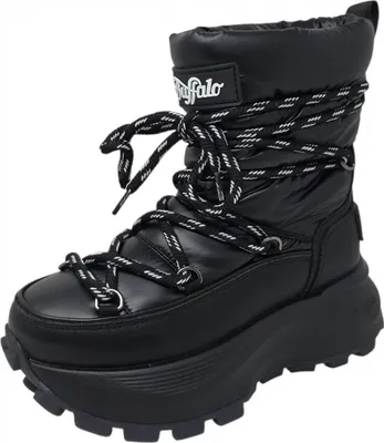 Image de Buffalo Manhatten Bottes d'hiver Noir